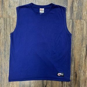 VINTAGE NIKE SWOOSH NECK TANK TOP